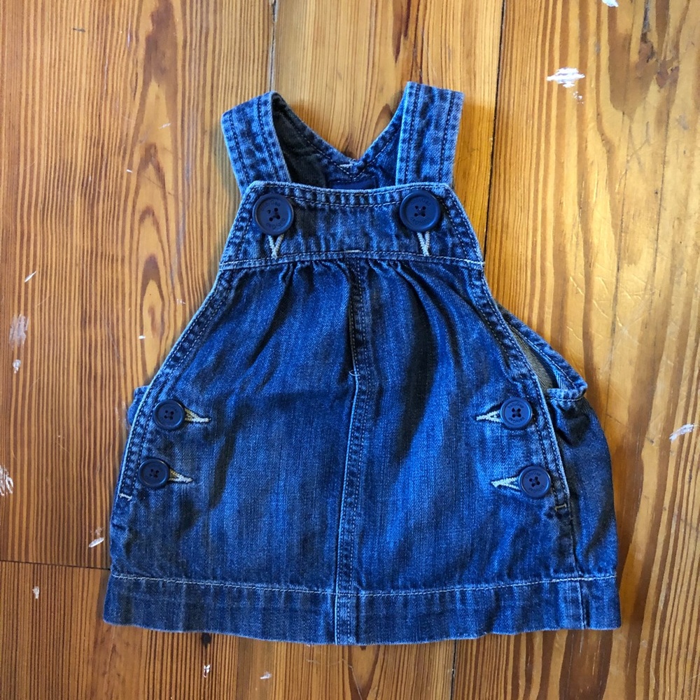 Baby jean dress
